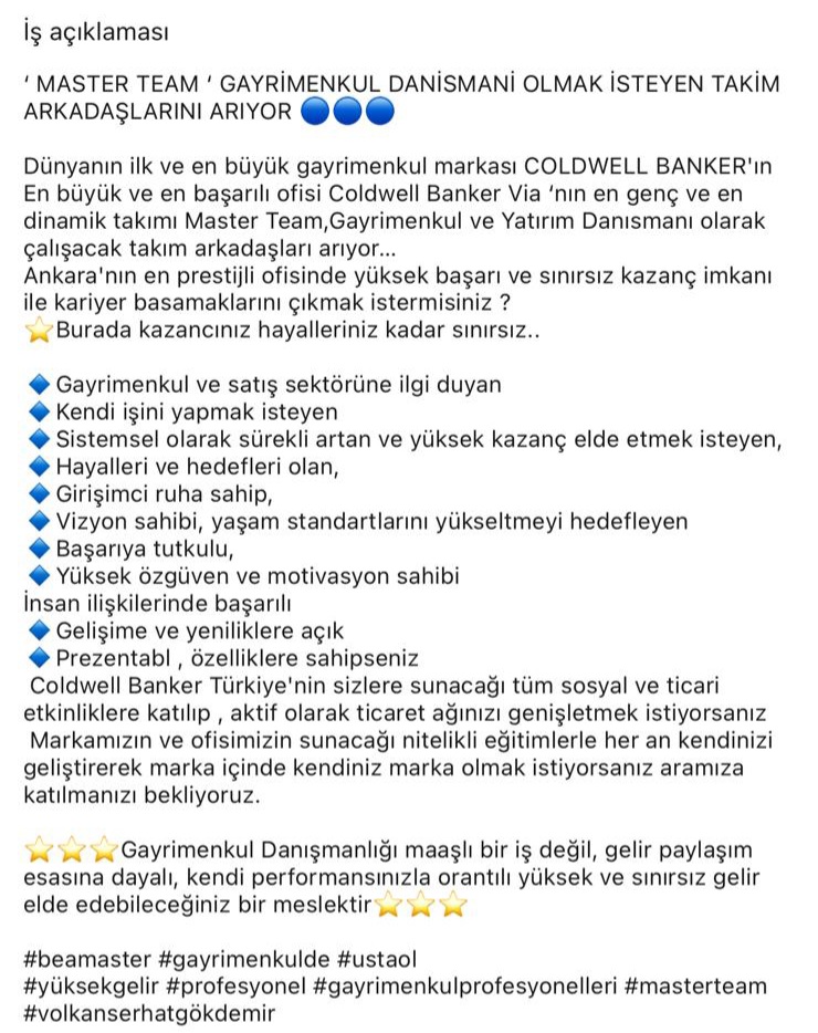 cbgokdemir's tweet photo. Çalışma arkadaşları arıyoruz...
#ankara #cbvia #halkbank #ikinciel #indirim #tercih2022 #KalpKriziFirtinasi #ogretmenlerayakta https://t.co/yptYWs0DiQ