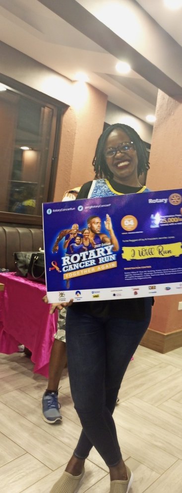 mutimbaj's tweet photo. In memory of all those who have perished and all those who have lost loved ones due to cancer I will participate in this year's @Rotary #CancerRun due September 4th 2022 as my contribution to end cancer in Uganda.Get your kit at only 25,000/= @RotaryNaalya @rotaryd9213 https://t.co/h1av9p7pRW