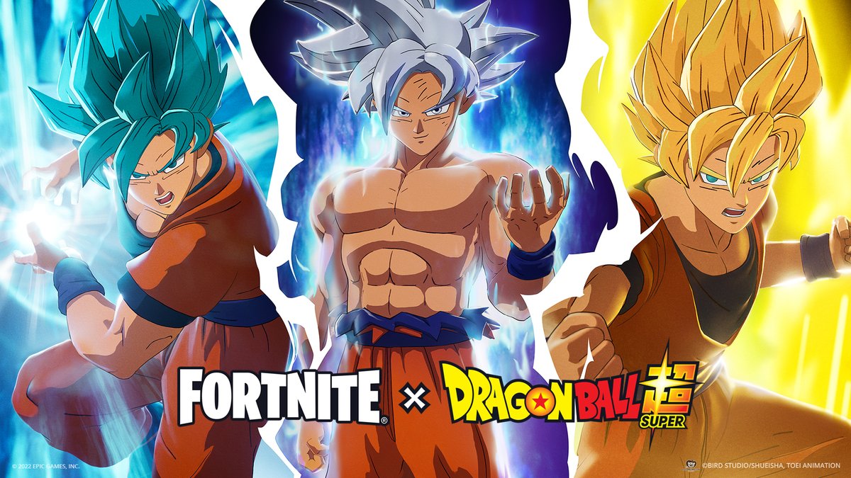 #NEWS: Fortnite Goes Super Saiyan with #DragonBall! Fortnite x Dragon Ball is now LIVE.  For complete details on the collab, read the official blog post at bit.ly/3SWUbD5 

#toeianimation #anime #fortnitenews
