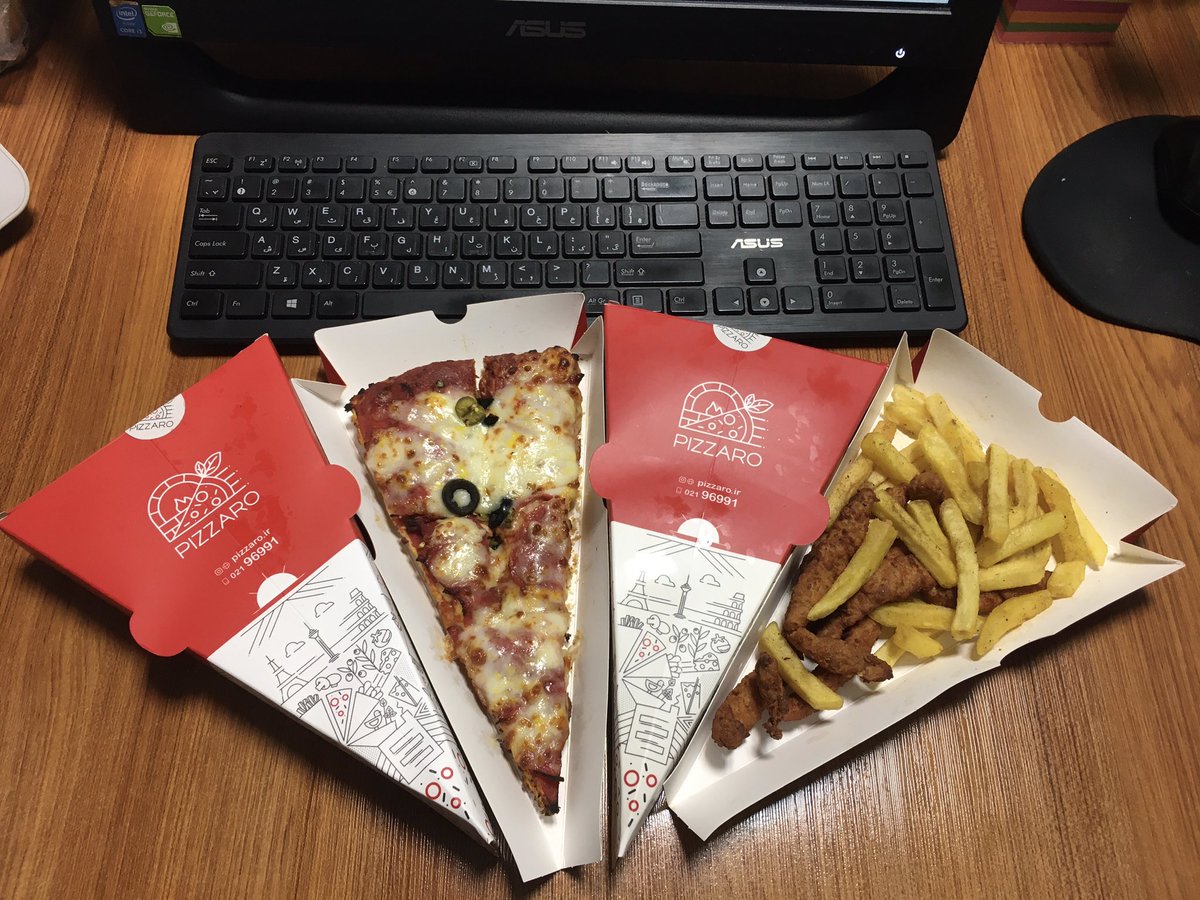 n1ushe's tweet photo. how it started                 how it is going
اوصیکم به خوراکیجات جذاب و خوشمزه

پ.ن: من ترکیدم :))))
#پیزارو 
#pizzaro https://t.co/YE6jOuZvy9