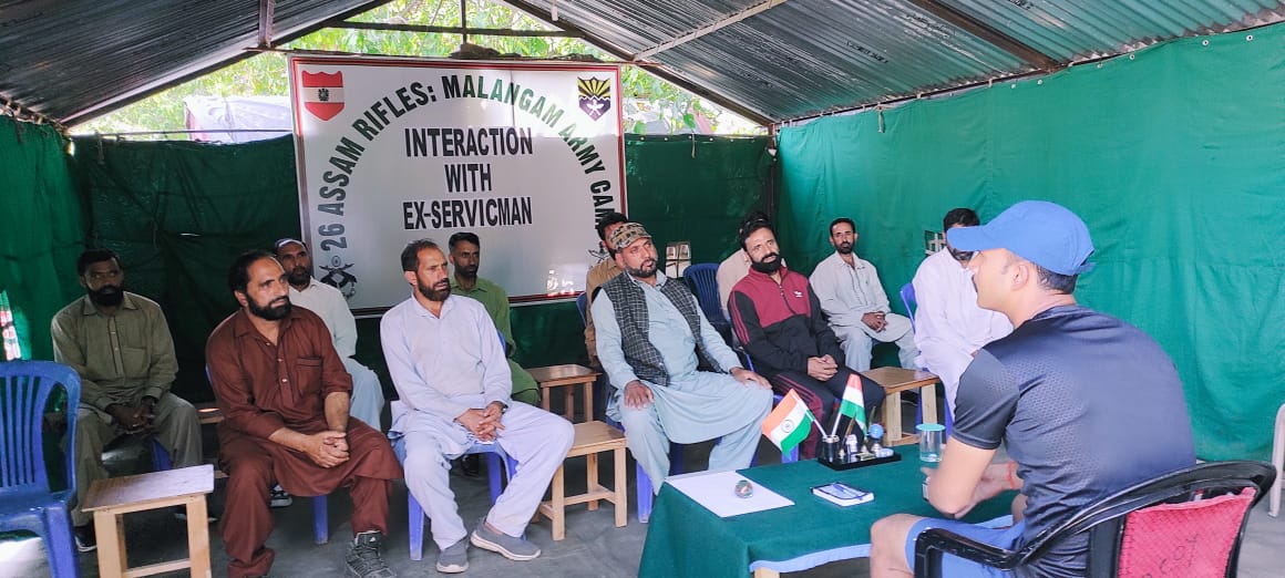 WularBattalion's tweet photo. An Interaction program with Ex-Serviceman was organised by Malangam Army Camp of Wular Battalion...
#NayaKashmir
#ConstructiveEngagement
#WularBattalion https://t.co/TuYxBwuu6w