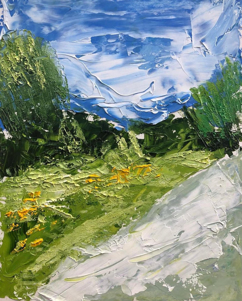 UniCreativeArts's tweet photo. Oil paint and a palette knife β name us a better duo? ππ² Especially when put in the hands of a talented artist like Thea Kiaer!
Follow Thea on Instagram for more stunning paintings β‘οΈ thea.kiaer
#WeAreUCA #MakersOfUCA https://t.co/o289sBK6Q0