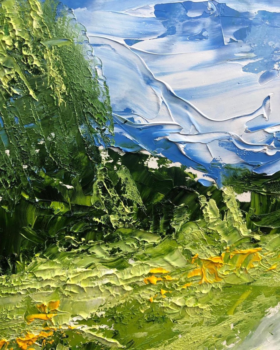 UniCreativeArts's tweet photo. Oil paint and a palette knife β name us a better duo? ππ² Especially when put in the hands of a talented artist like Thea Kiaer!
Follow Thea on Instagram for more stunning paintings β‘οΈ thea.kiaer
#WeAreUCA #MakersOfUCA https://t.co/o289sBK6Q0
