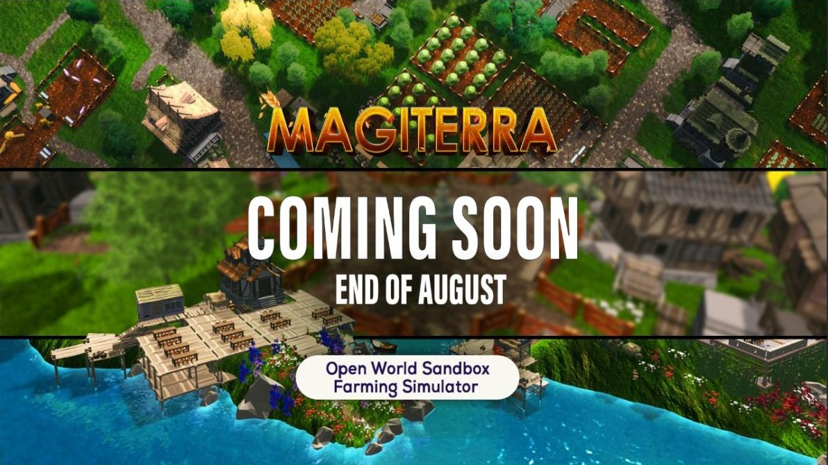 magiterragame's tweet photo. Finally! Meet Magiterra on Steam! 

https://t.co/dVijjRD5X3

#gamer #Steam #openworld #Sandbox #FARM #simulation #ComingSoon #pcgames #twitch #nature #Love #green #KINGDOM #Magic #August #gamedev #leveldesign #MadeWithUnity #ProcWorlds #Canopy #indiedev #indiedeveloper #indiegame https://t.co/6luSTVmxK5