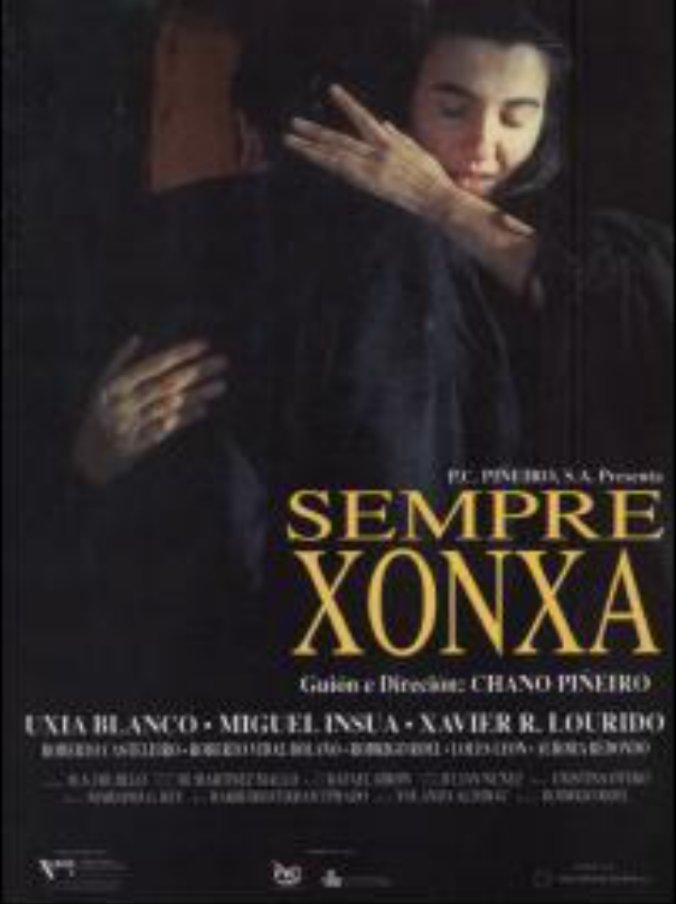 MariaPerez85's tweet photo. “Sempre Xonxa" a miña primeira película en galego como parte do estudio da #linguagalega... Encántame! A ver agora quen volve aos libros 😝
#Semprexonxa #galego #ChanoPineiro https://t.co/am6ZpwRcfY