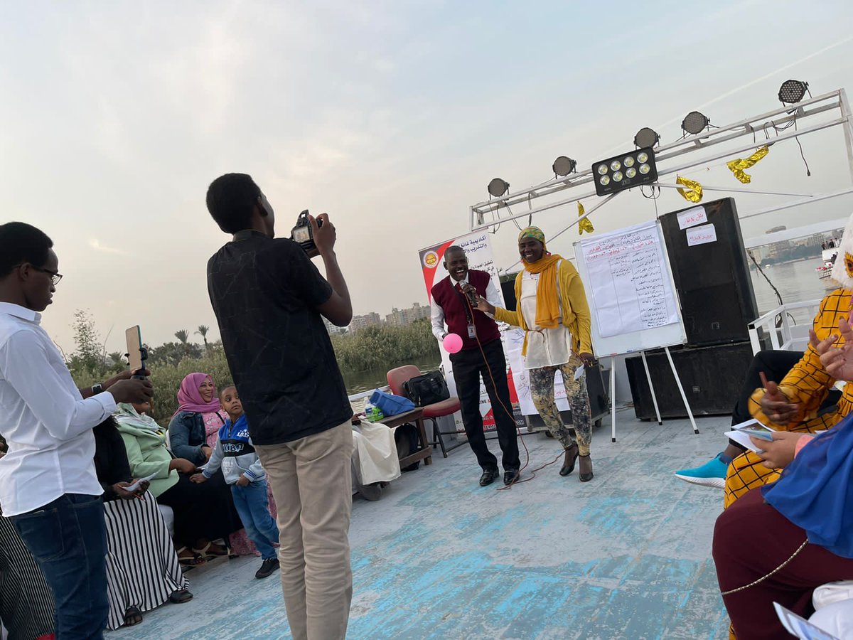 HanmNmr's tweet photo. That night in the Nile cruise in Cairo, we, the coaches of the Qanq Academy, wrote these words before the Movenpick set sail with us
Come on Movenpick, sail, don't you see that I'm eager to sail
Sail, let me embrace the sea, let me feel happiness https://t.co/xJTnJPd0zA