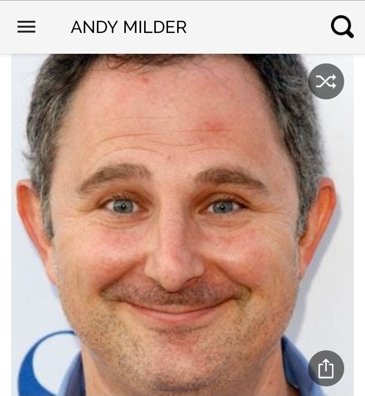 Happy birthday to this great actor.  Happy birthday to Andy Milder 