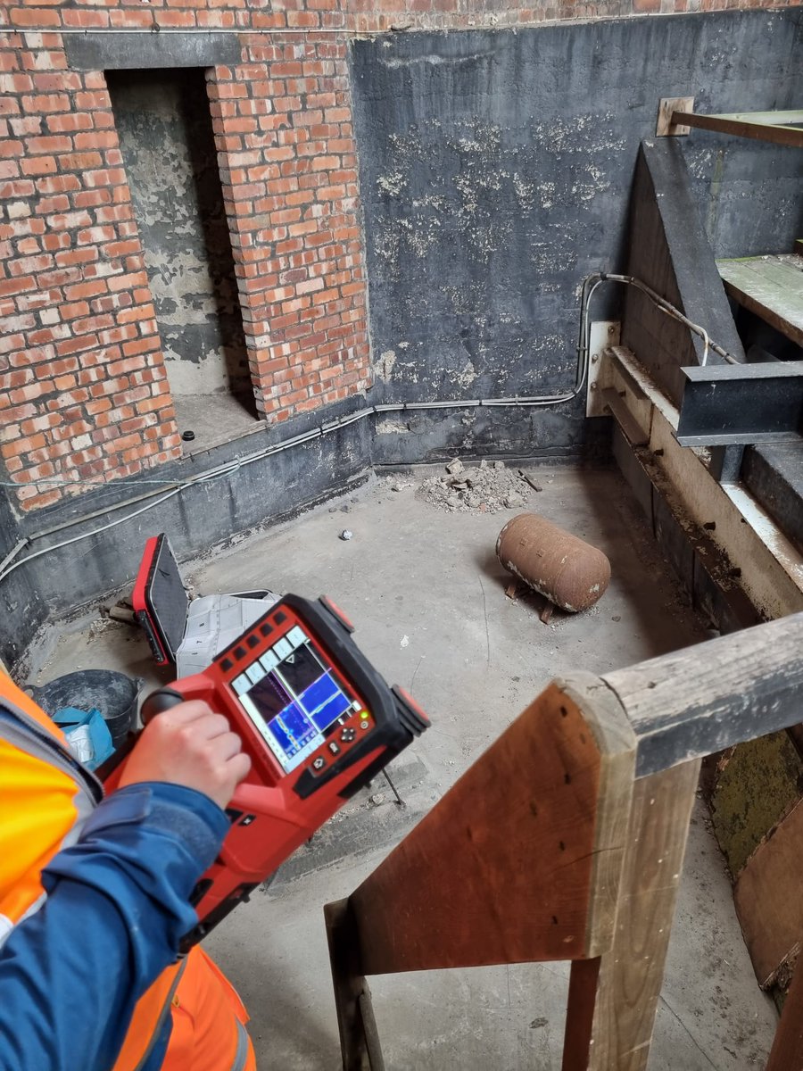 The fabric repair works to the tower at Holy Name Church, Manchester, have commenced as reports on the inspection and investigative testing to both the concrete and timber elements are in production #GradeIListed #Conservation #FabricRepairs