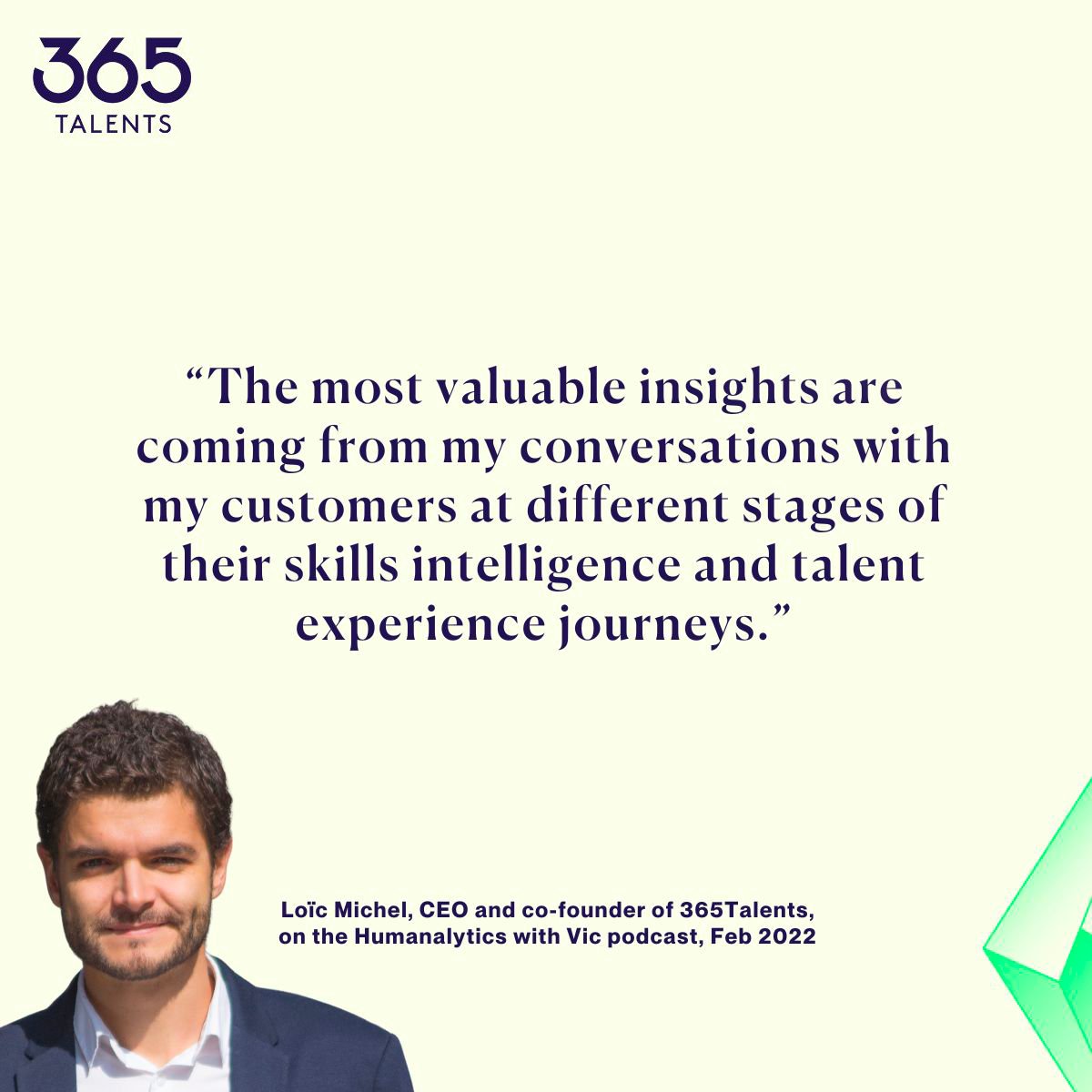 Listening to our customers and how they define their goals and needs, in their own words, on their own terms, is the foundation of our approach to knowledge-sharing, support and innovation.

Learn more about our support methodology ❤️ 365talents.com/en/why-365tale…