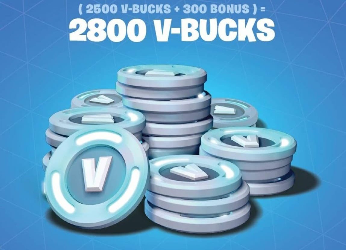1 x 2800 vbucks

Retweet
Follow <a href="/CenaBlovebear/">Fortnite wiz</a> 
Turn notifications on

Ends in 4hours