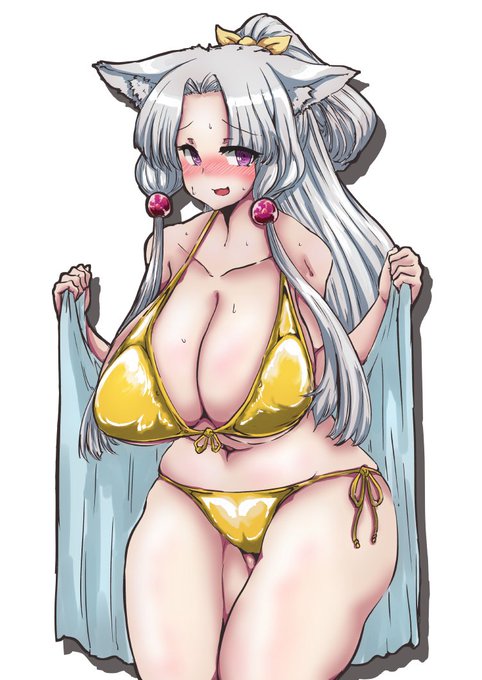 #タコ姉ちゅわちゅわチューズデー 
今日の金ビキニです 