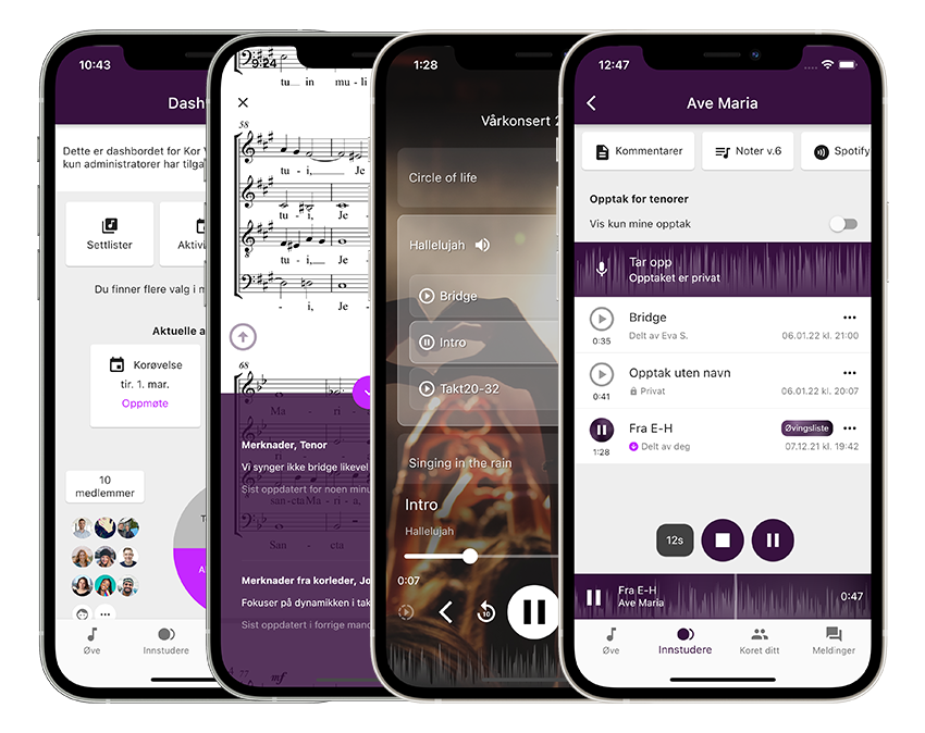 Vi har et samarbeid med ChoirMate. Trenger du et digitalt verktøy for hjemmeøving, frammøteregistrering og mye annet, må du sjekke det ut. sangerforum.no/nyheter/choirm…