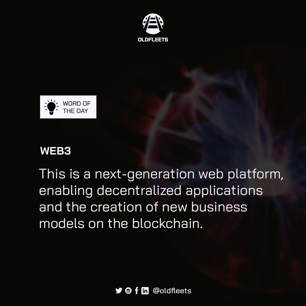 oldfleets's tweet photo. What other new word(s) did you learn today? Tell us in the comments.
#techwords #wordoftheday #nextgeneration #educationconsultant #uktechstartup #web3 #blockchain https://t.co/S1wRYMltmr