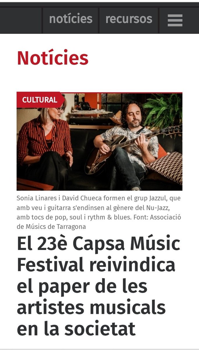 Jazzulmusic's tweet photo. Aquest dijous 18 Agost us esperem a les #festesdesanmagi2022‼️
Jazzul Acústic a la #capsademusica 💙🎈🎉 @musicstgn @TGNcultura
#espaitabacalera #TGN #concert #jazzul #cultura #livemusic 📢❣️🎙️🎇💜 👇
https://t.co/j6irGZ3ALG https://t.co/wTprIGYUN7