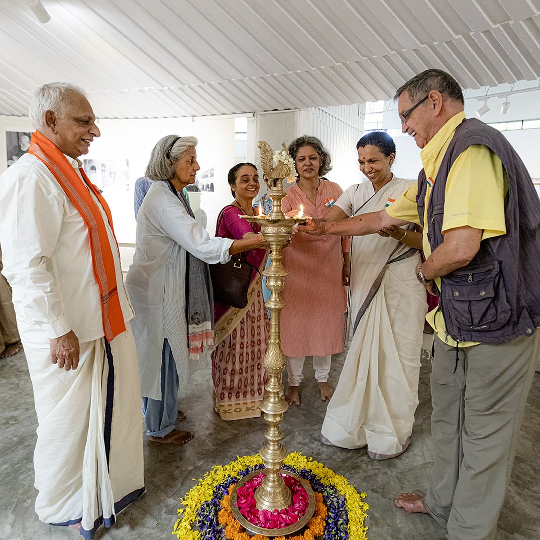 AurovilleMedia's tweet photo. The Highlights of the Opening of the Photographic Exhibition of "Sri Aurobindo's Life & Work 1872β1910" in the presence of Sri M at Kalakendra, Bharat Nivas.
#hernicartierbresson #worldclassphotography #motheraurobindo #sriaurobindoashrampondicherry #sriaurobindosociety https://t.co/1hngH63AWX