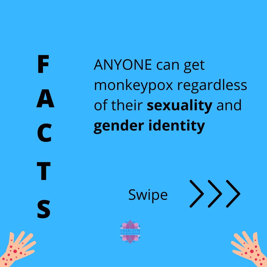 cwbicharlotte's tweet image. Know the facts

...
...
...

 #monkeybox  #removethestigma  #anyone  #sexuality  #genderidentity  #discrimination  #facts
