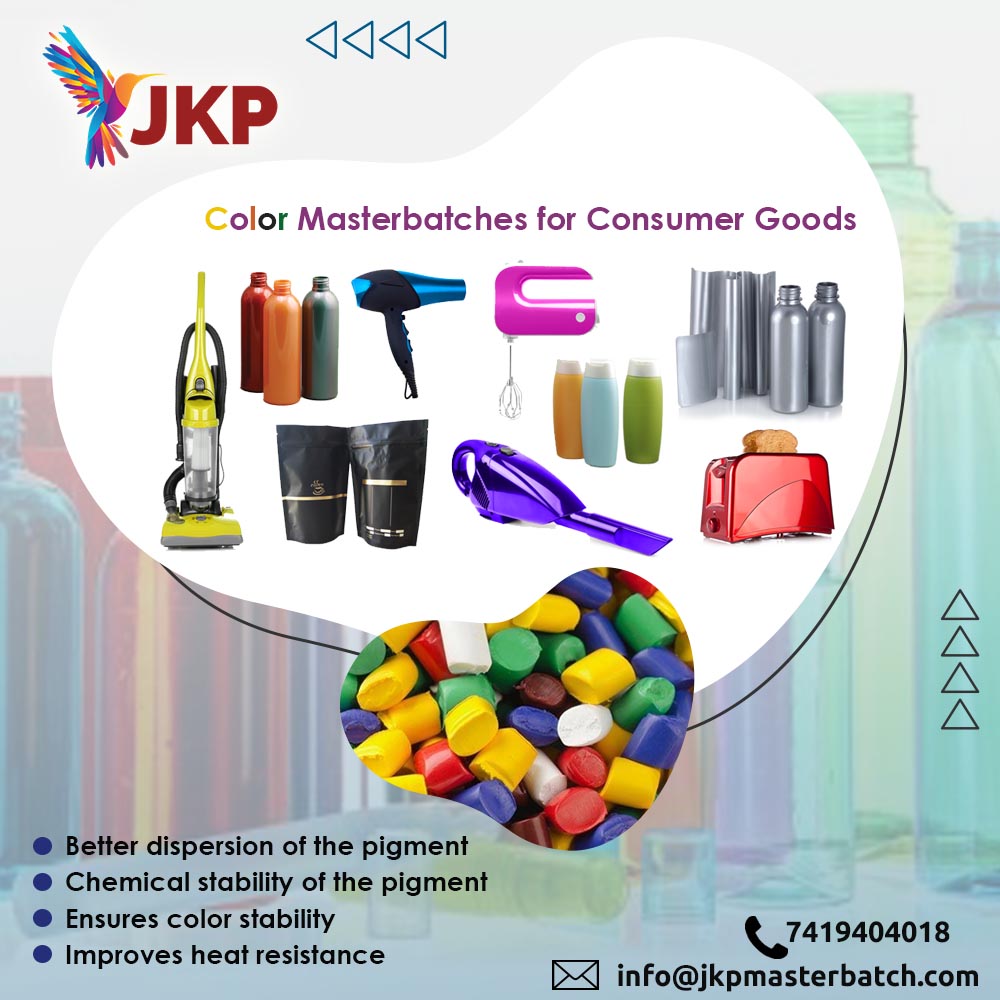 JkpMasterbatch's tweet image. @JkpMasterbatch specializes in customized color #masterbatches & having 10000 plus #colors
They have the property of uniform dispersion, high thermal stability & glossy effect
Visit:
Website: jkpmasterbatch.com
Email: info@jkpmasterbatch.com
WhatsApp: wa.link/xbc3gy