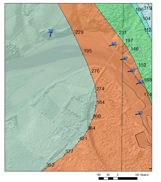 DrTimKearsey's tweet photo. Using #loop3d to understand the complex structure and stratigraphic thinning under Berwick-upon-Tweed. https://t.co/ujNWGTGHzd