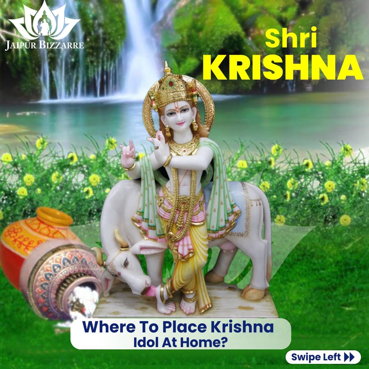 jaipurbizzarre's tweet photo. Check out this post to know, where to place or where not to place Krishna Idol at your home.
Do you want to get a beautiful handcrafted marble statue?
DM: 7829810007 or 966354229
#bestmarblestatues #marblestatues #jaipurbizzarre #divinestatues #bestmanufacturer #lordkrishna https://t.co/8h6iqqpozA