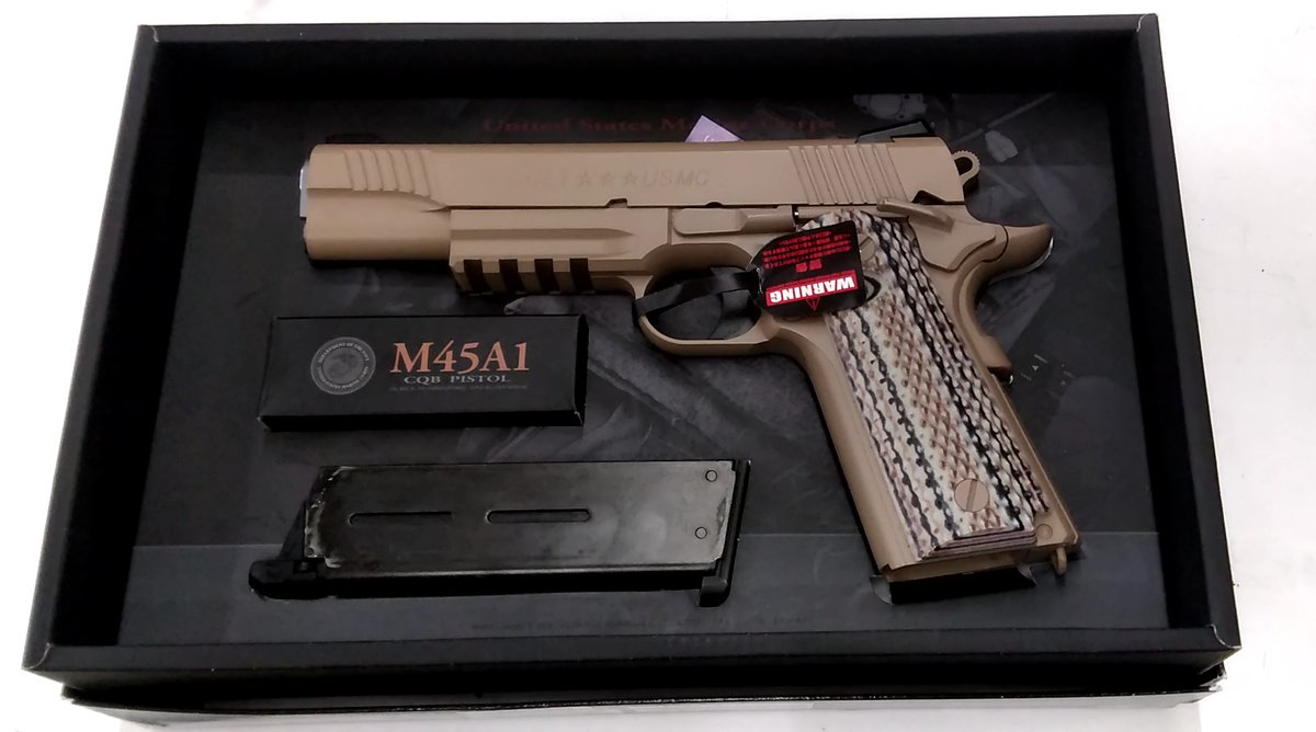 zest_sgm_hobby's tweet photo. 【#ゼスト相模原店買取情報】
#東京マルイ　#M45A1CQBピストル　
を買取いたしました～！
ご興味ご関心をお持ちのお客様、是非当店をご利用下さいませ！
https://t.co/ia4z0sfIOX https://t.co/FlAqhYYEn8