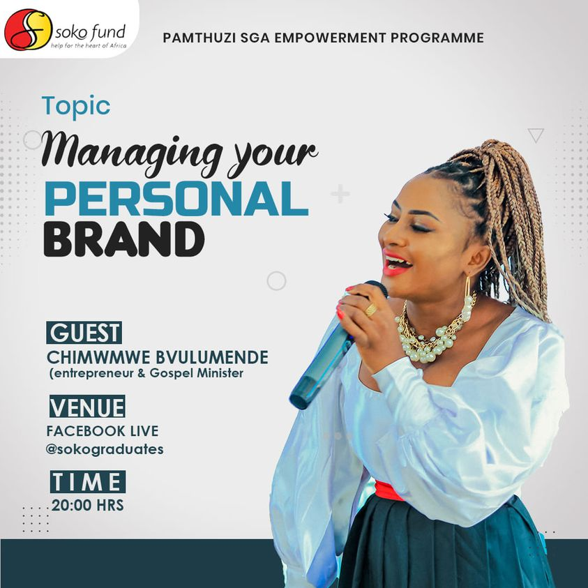 Entrepreneur and Humanities graduate Chimwemwe Upile Bvulumende talks about 'Managing Your Personal Brand'. #MondayMotivation 
fb.watch/eX5eE2WwRk/