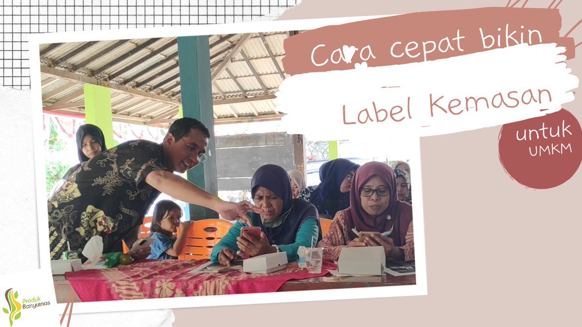 Video Pelatihan Desain Kemasan dan Label untuk UMKM Desa Karangpetir, kecamatan Tambak, Banyumas

youtu.be/ycVmCescQ6k