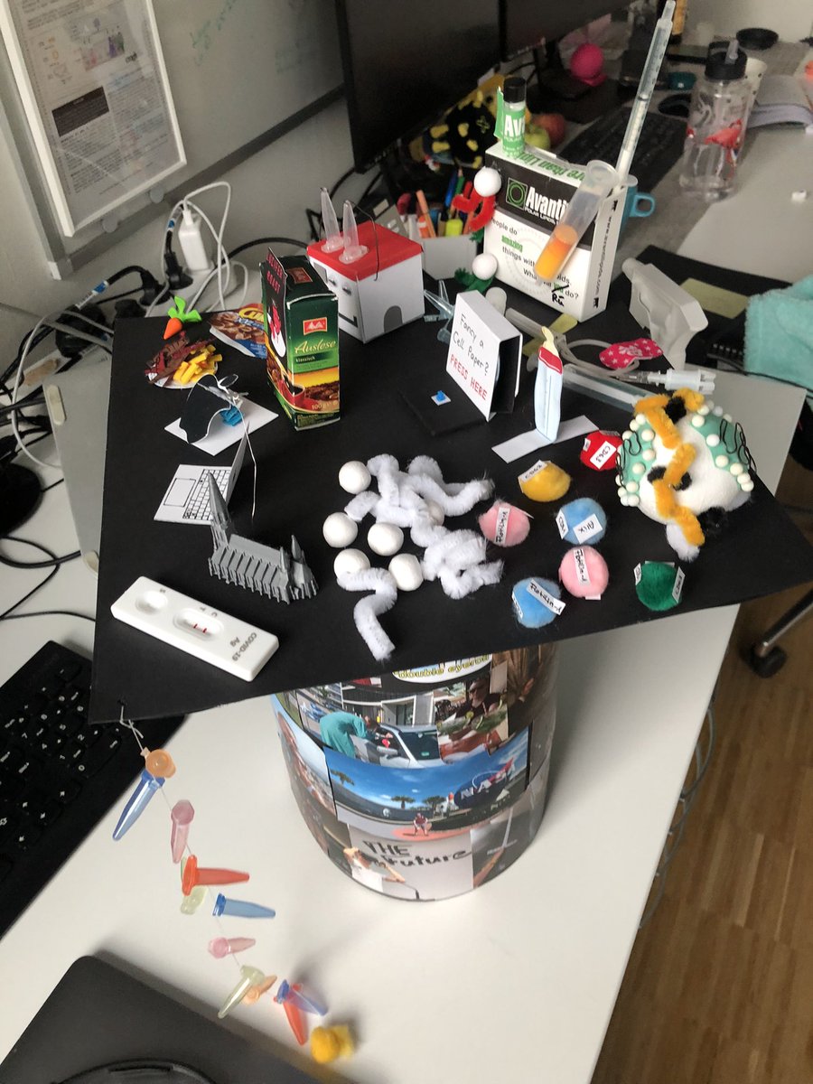 r_gross_'s tweet photo. PhDone ✅ Very happy to have had such a great environment and colleagues in the past 4.5 years and looking forward to new projects with them in the future 👀 #extracellularvesicles #drrernat #virology https://t.co/v2alpLL79F