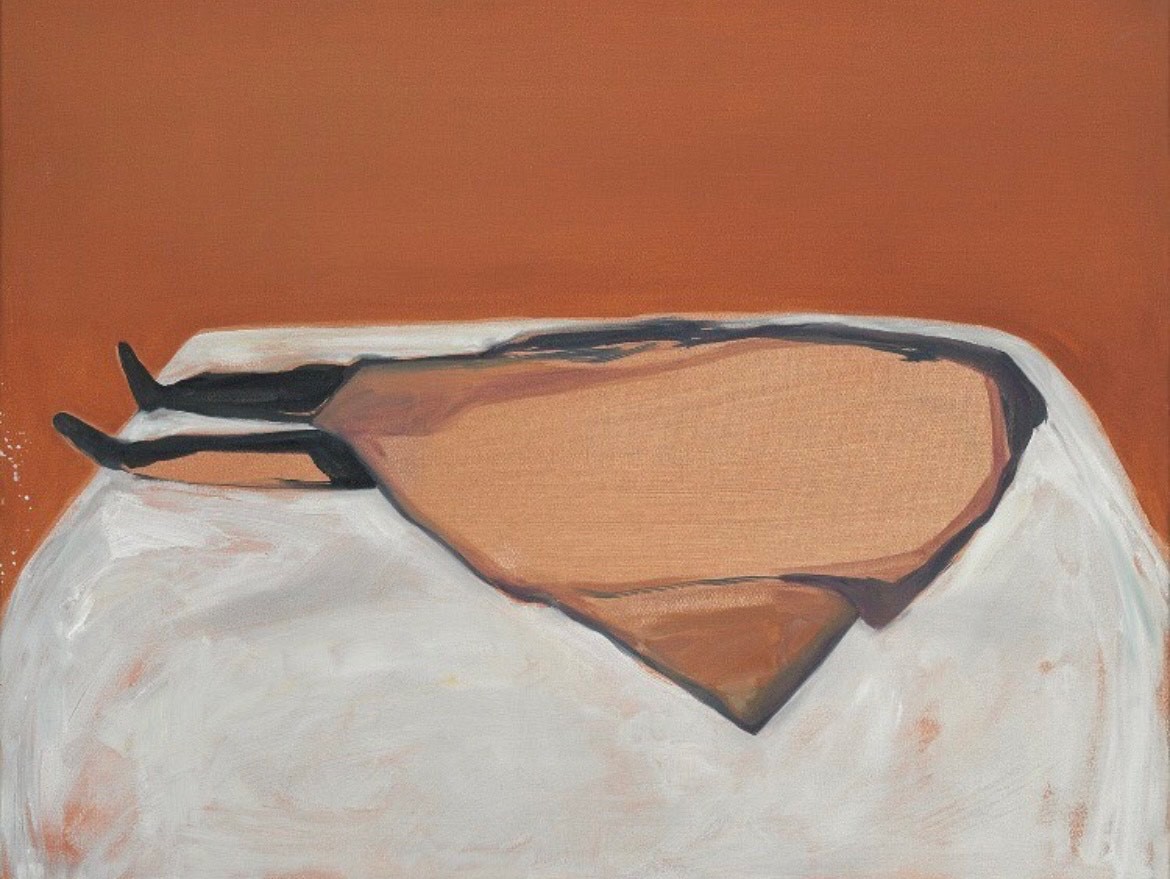JMPaintingPrize's tweet photo. "Through painting I am able to articulate my thoughts about social systems, in which daily events and history are presented through the prism of mass media" ๐ซ๐ง
Dead Man
Oil on Canvas, 46x60cm by Eve Ackroyd from #JM2012 https://t.co/NtdMFSlT8R