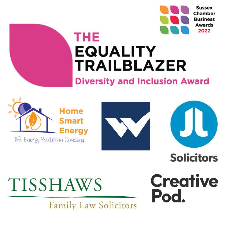 CreativePodUK's tweet photo. We are delighted to be finalists in this year's prestigious @SussexChamber of Commerce Business Awards in TWO categories; The Rapid Riser and The Equality Trailblazer 👏 We look forward to celebrating with the other finalists on 20th September at Buxted Park hotel! 😀 Well done! https://t.co/TKlhdOaBXm