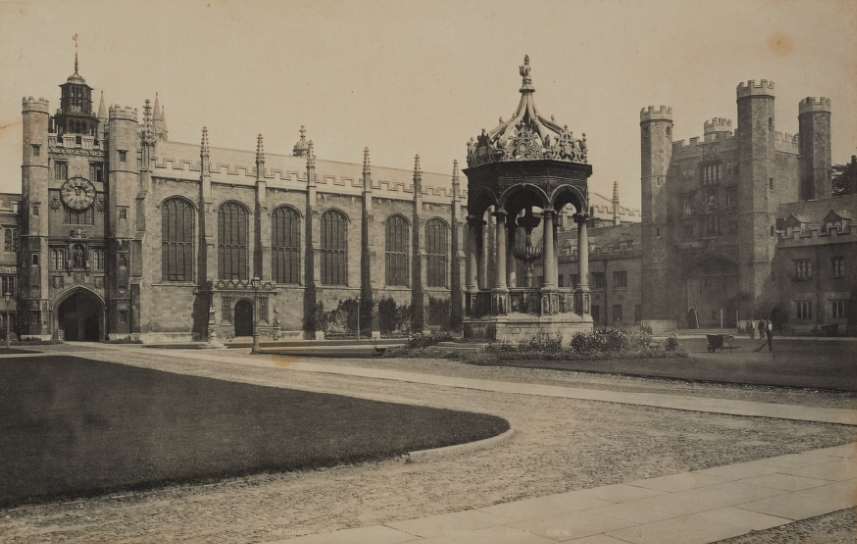 TrinCollLibCam's tweet photo. One of our Library Assistants recently digitised Richard Appleton's photograph album, and it's full of treasures - including this sketch of the Great Court fountain, made between 14th-16th August 1888! The album is available here: https://t.co/n0N8QNSGmG #WrenDigitalLibrary https://t.co/E95SsTHaGU