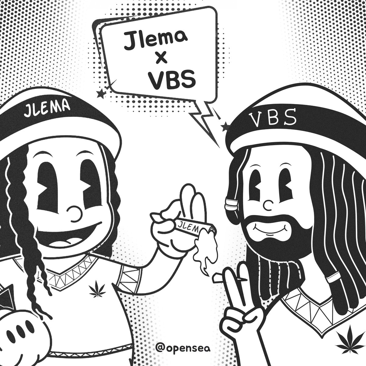🖤NEW DROP🖤
Peace collaboration 🍀🍀
@jlemaofficial X <a href="/vintageboysofc/">akdjdjhdhdh</a> 

Grab them fast !!!

Jlema opensea.io/assets/matic/0…

VBS opensea.io/assets/matic/0…

#NFTcommunity #NFTvintage #NFTjapan #NFTNYC