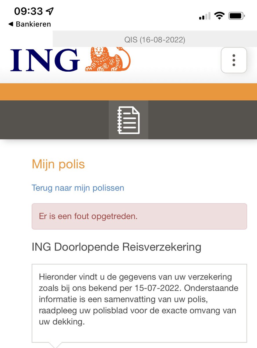 alcedocoenen's tweet photo. @ingnl https://t.co/ySKHFIhbvT