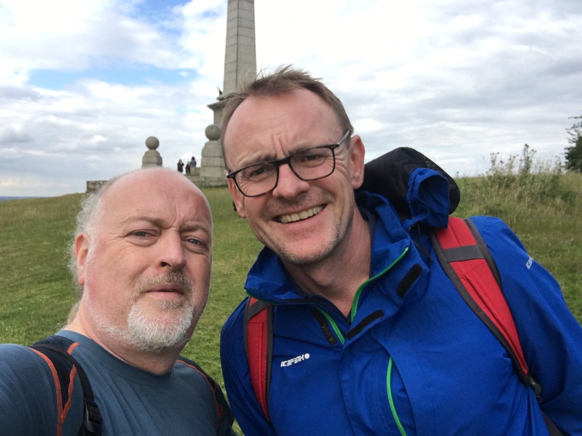 Today it’s a year since we lost the brilliant comedian and my dear friend Sean Lock. I’m thinking about him and his family. Our page is still up if you’d like to donate. justgiving.com/walkforseanlock ⁦⁦@macmillancancer⁩ Thanks . Miss you Sean