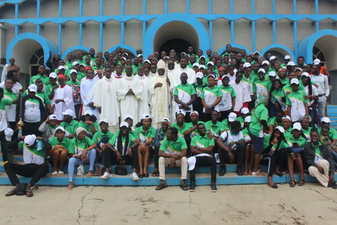 CyonNyd's tweet photo. Volunteers For National Youth Day Ibadan 2022!!!

#nydibadan2022 #Catholics #Catholic https://t.co/ioVPgTPyNu