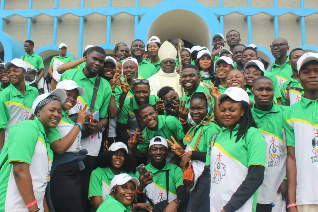 CyonNyd's tweet photo. Volunteers For National Youth Day Ibadan 2022!!!

#nydibadan2022 #Catholics #Catholic https://t.co/ioVPgTPyNu