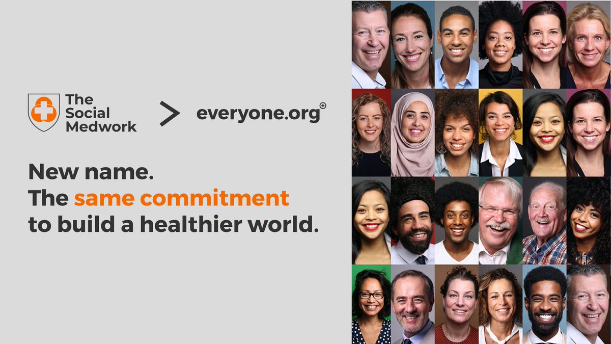 EveryoneDotOrg's tweet photo. We have rebranded from TheSocialMedwork to https://t.co/m6tnDhPPUE! Read more about it and about our commitment toward improving medicine access for everyone: https://t.co/ckFlhRqr83
#rebrand #medicineaccess #healthcareaccess #healthcare #medicine https://t.co/zHv9TrnS8m