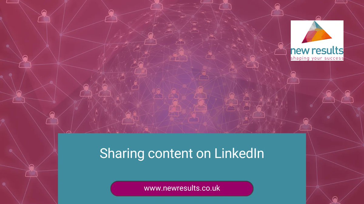 NewResultsHQ's tweet photo. Sharing content on LinkedIn? What is the best way to do it? This is one question that crops up at our #LinkedIn training sessions. There are different ways of #sharingcontent on LinkedIn, but we need some guiding principles to start with: https://t.co/0YYGmPzr3o #blog https://t.co/QrDD74oNJb