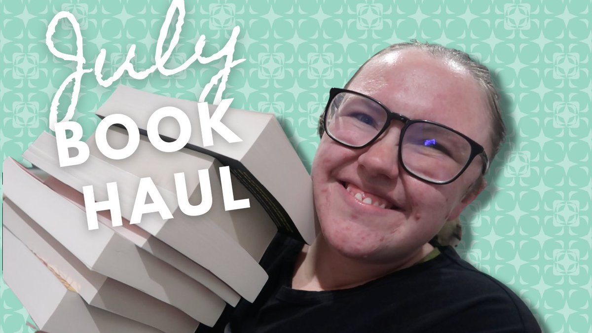 halfway through the month and it's time for my july book haul... wrap up coming soon? youtu.be/0BfLYj8zQXw