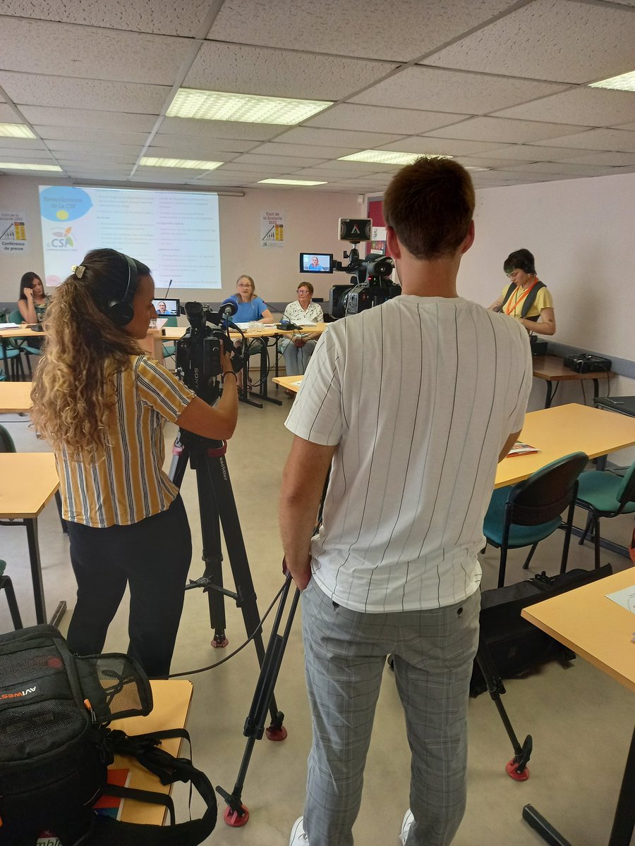 Ce matin conférence de presse de <a href="/la_csf/">La CSF | La Confédération Syndicale des Familles</a> sur le coût de la scolarité 2022. Après la COVID, l'inflation : pas de répit pour les familles.