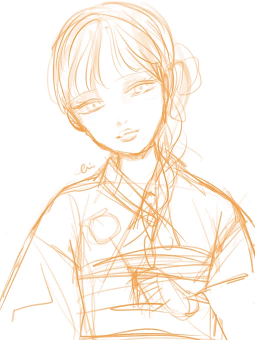 絵、全然描けていません…ジェリーちゃんも構図どうしようか迷い中… 