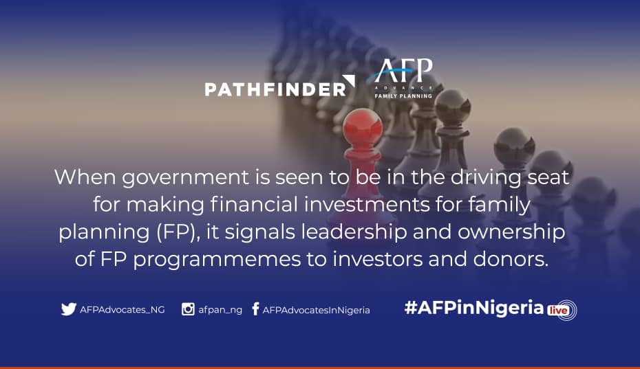 _rawsheedah's tweet photo. Between 2015 and 2021, financial contributions from 11 #AFPinNigeria states constituted a majority of family planning budgetary allocations. It's commendable and we ask that government demonstrates leadership by being a major financier of the FP programs. @PathfinderInt #SMAFPNG https://t.co/4J6BSW9p7n