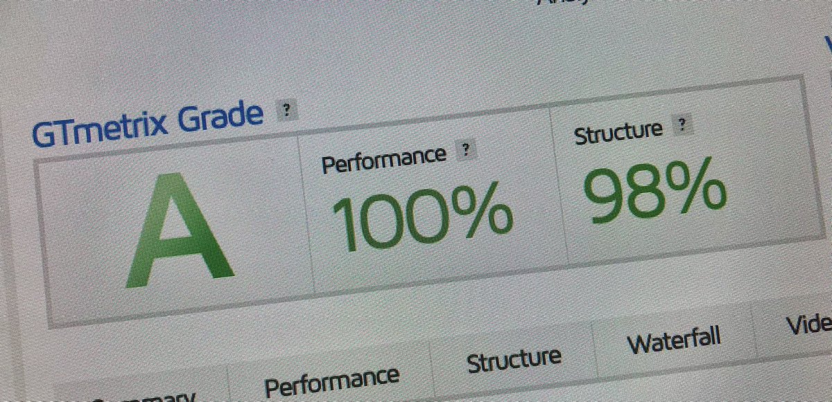 jonnyauk's tweet photo. So damn proud of our team at @IllustrateUK - we’ve been working very hard on performance optimisation; R&amp;D is at the heart of everything we do. Can’t share URL, but this is a very complex bespoke #WordPress site (native, NOT headless!) https://t.co/XioT3H2fIi