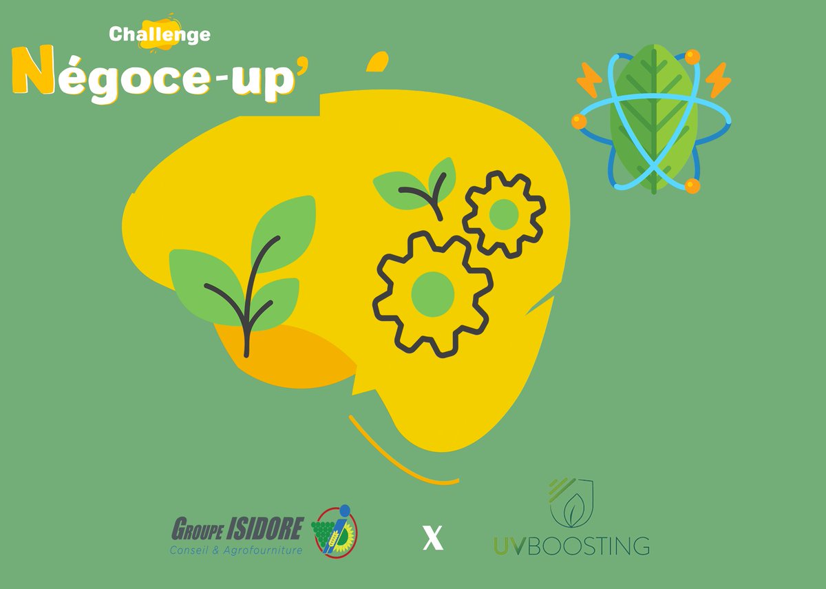 NegoceAgricole's tweet image. 🔥@GroupeIsidore est parrain de la start-up @uvboosting pour le challenge #NegoceUp

➡  UV Boosting fabrique des équipements innovants  permettant de diminuer l’utilisation des 
fongicides de synthèse.