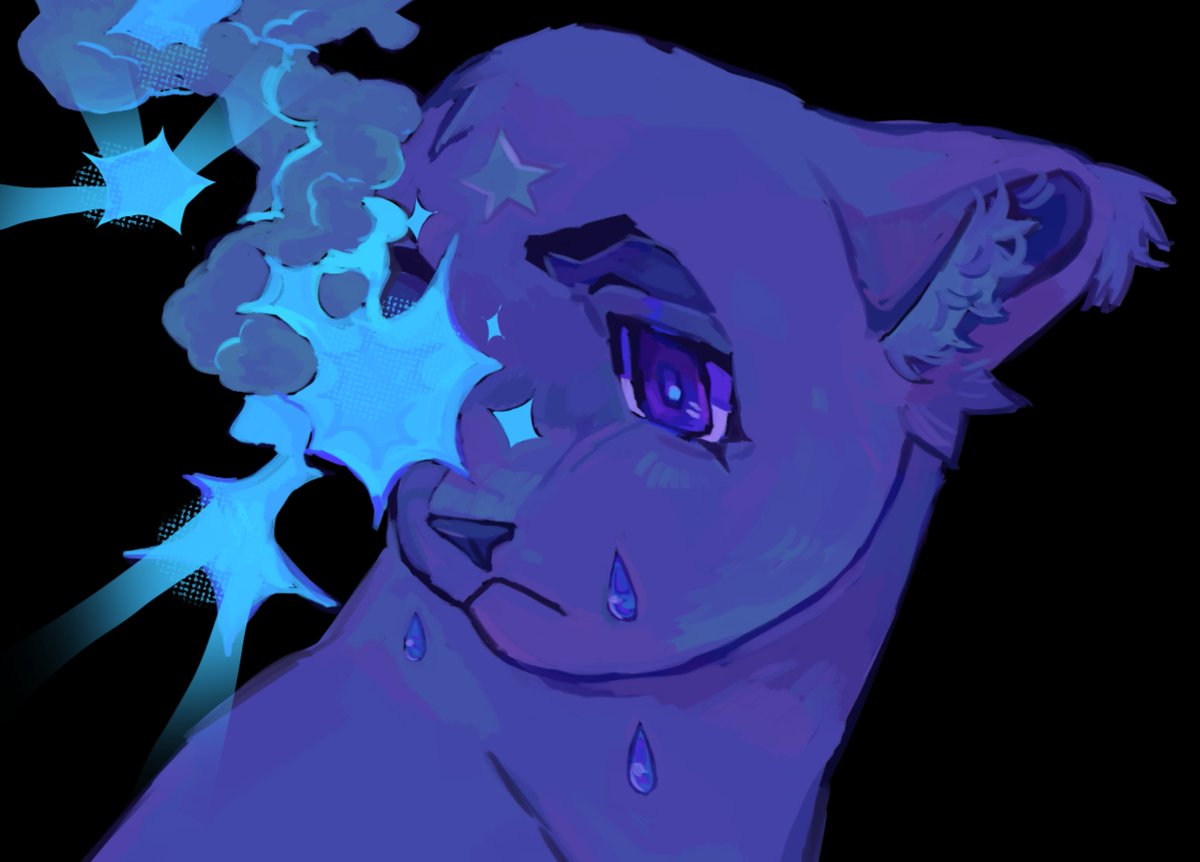 shrimpular's tweet photo. experimenting with a more painted style
#warriorcats #bluestar https://t.co/Qk7hXYnROD