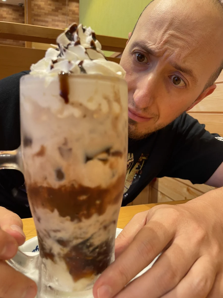 イタリア人もびっくり？？コメダのジェリコにチョコバナナがでた！！