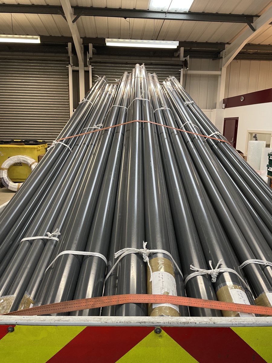 BDPlastics1's tweet image. A lorry-load of GF &amp;amp; Durapipe PVC Pipes, Fittings &amp;amp; Valves bound for a major Water Treatment upgrade, including dual-containment pipework for the main Hypo-chlorite lines.
#GF #PVC #Durapipe #PlasticPipework
Contact us for more info