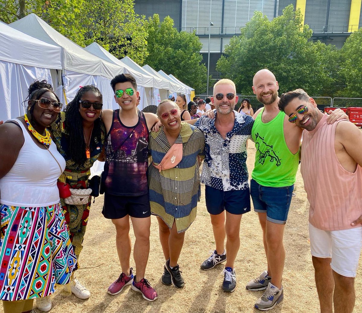 #UKBlackpride 2022 makes history the biggest black pride in the world 🎉🏳️‍🌈🔥<a href="/MsLadyPhyll/">Phyll Opoku-Gyimah (Dr Lady Phyll)</a> <a href="/emelisande/">Emeli Sandé</a> <a href="/DawnButlerBrent/">Dawn Butler ✊🏾💙</a> @JamesFrostEssex <a href="/DrRanj/">Ranj Singh</a> <a href="/ThomasWolskiArt/">Thomas Wolski</a> 

So much joy, love and celebration! Happy Pride to all LGBTQ+ people of colour around the World. Love &amp; peace 🖤🤎💛