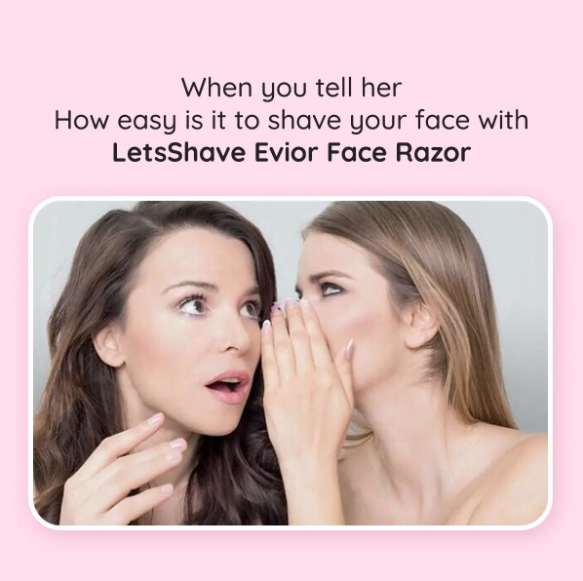 LetsShaveEvior's tweet photo. Girl, spill the beans!
With @LetsShaveEvior face razor, you can get a bright and smooth face within a few minutes.
#letsshaveevior #letsshave #facerazor #womenshaving #shavewithstyle #grooming #shaving #memes #shavefacewomen https://t.co/J1vafhjRwR