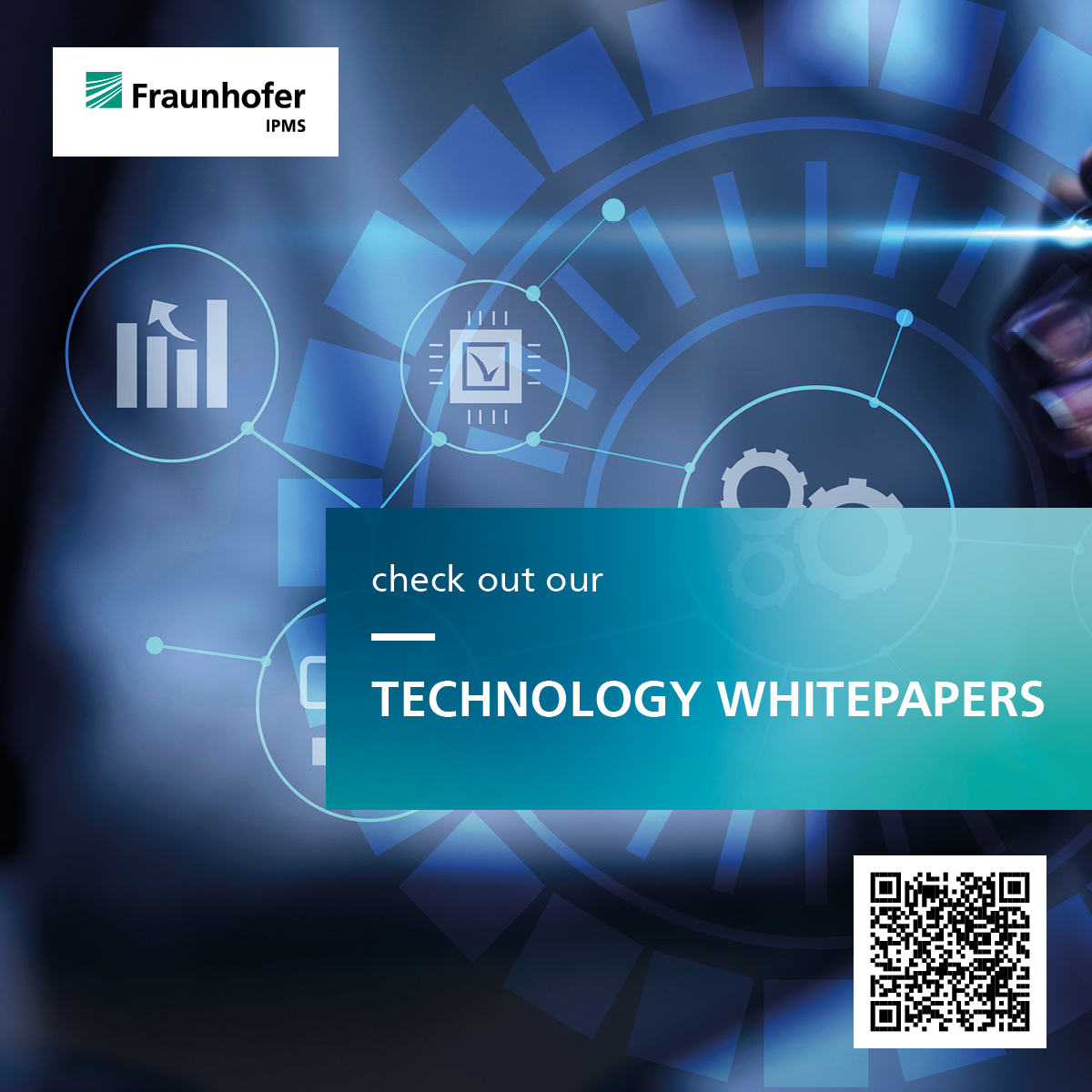 FraunhoferIPMS's tweet photo. 💡For all those who want to know more: Our #whitepapers!
Whether on the topic of #TSN #networks, #RiscV Core, #micromechanical ultrasonic #transducers or microfluidic control - there is something for everyone. Clear, understandable & for free. Take a look: https://t.co/hj1VJFm0Q7 https://t.co/GLZNqxO1f2