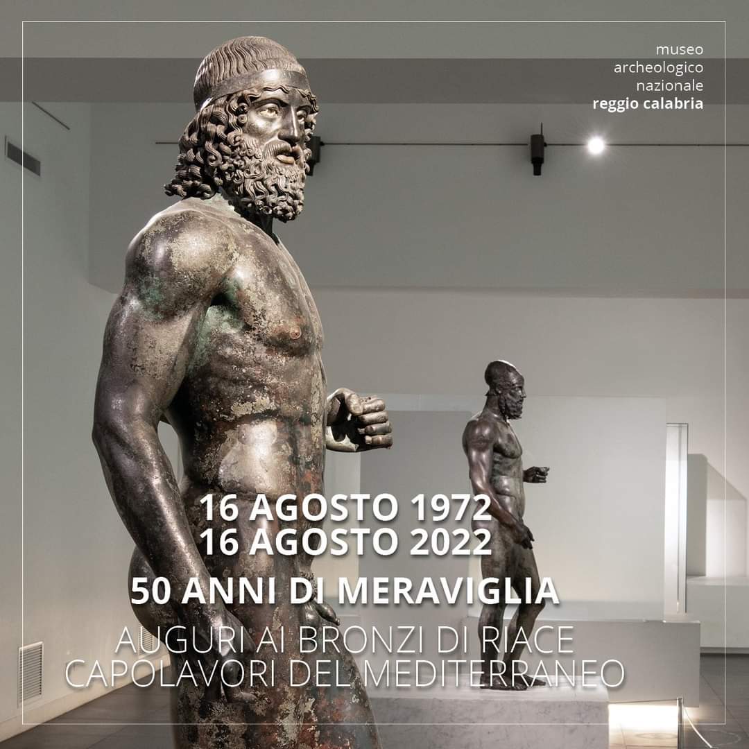MusArcheoRC's tweet photo. #Auguri ai meravigliosi #BronzidiRiace!
16 agosto 1972-#16agosto 2022
#calabria #Estate2022 #calabria https://t.co/CkEoDVeT4f